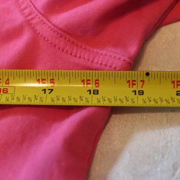 Guess Colorful Pink Denim Jacket Size XL Cotton/Spandex Blend - Picture 8 of 13